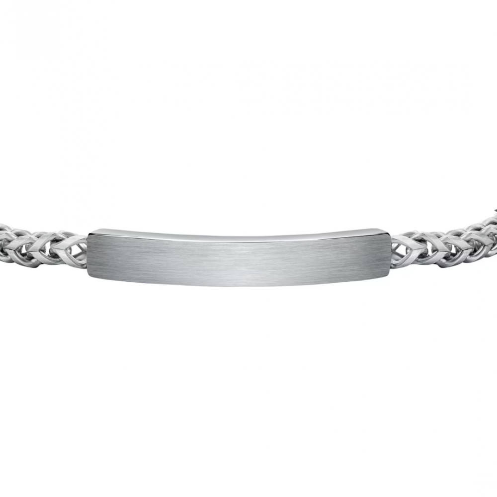 Men's Bracelet Sector Basic Stainless Steel Silver SZS84