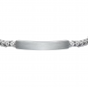 Men's Bracelet Sector Basic Stainless Steel Silver SZS84