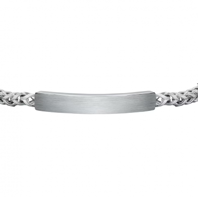 Men's Bracelet Sector Basic Stainless Steel Silver SZS84
