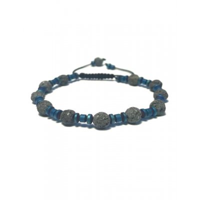 Men's Bracelet SENDAI Lava Blue 31900