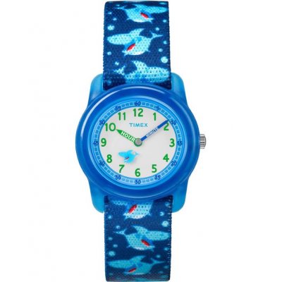 Παιδικό Ρολόι Timex Μπλε Καρχαρίες  TW7C13500