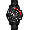 Men's Watch Aquadiver Aegean Master Chronograph 44mm  Black/Red Stainless Steel Bracelet SS15023G203