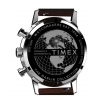 Ανδρικό Ρολόι Timex Marlin Chronograph 40mm Δερμάτινο Λουράκι Καφέ TW2W51400 Ανδρικό Ρολόι Timex Marlin Chronograph 40mm Δερμάτινο Λουράκι Καφέ TW2W51400