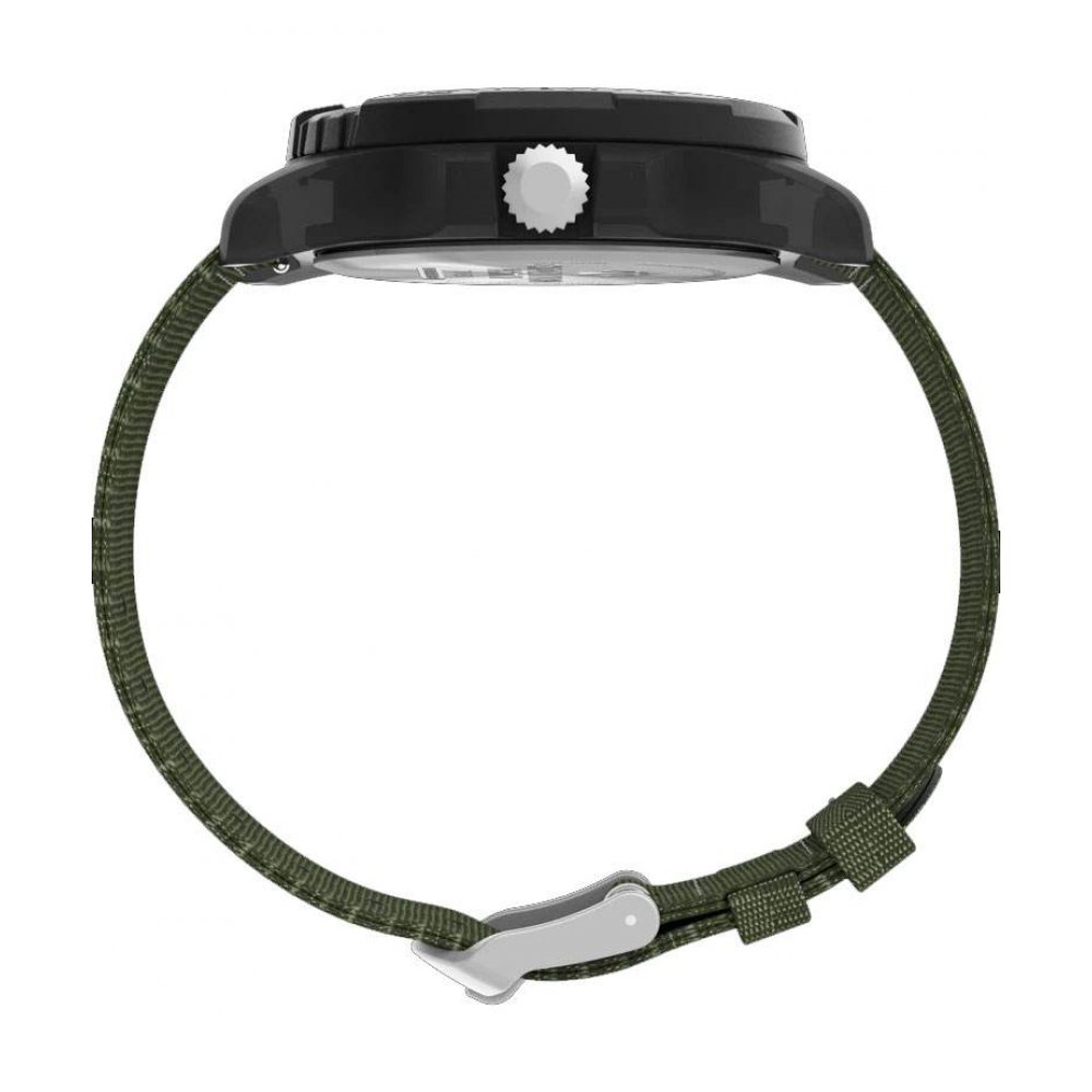 Unisex Ρολόι Timex Expedition North Freedive Solar Συνθετικό Λουράκι Πράσινο TW2V40400