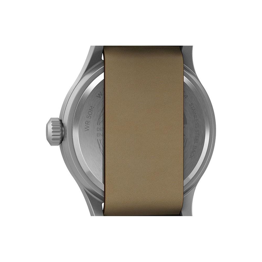Timex Ανδρικό Ρολόι Expedition North με Καφέ Δερμάτινο Λουράκι TW2v07600