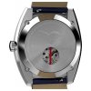 Ανδρικό Ρολόι Timex Marlin Automatic 39mm Δερμάτινο Λουράκι Μπλε /Ασημί TW2V61900