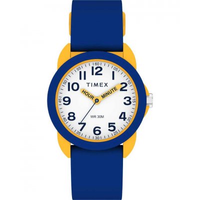 Παιδικό Ρολόι Timex Time Machines 30mm Μπλε Λουράκι Σιλικόνης TW2W92100 Παιδικό Ρολόι Timex Time Machines 30mm Μπλε Λουράκι Σιλικόνης TW2W92100