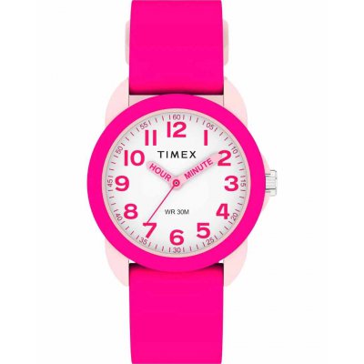 Kid's Watch Timex Time Machines 30mm Fuchsia Silicone Strap Fuchsia Silicon Strap TW2W92200