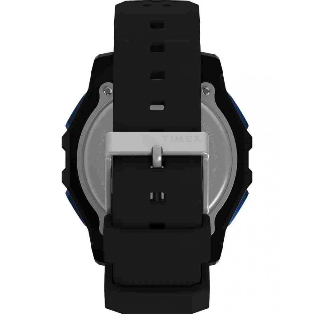 Unisex Ρολόι Timex Expedition North Solar Chronograph Λουράκι Σιλικόνης Μαύρο 49mm TW4B33900