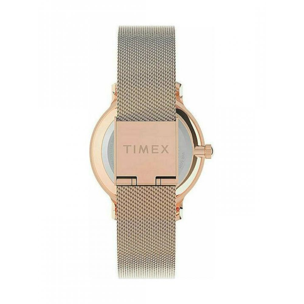 Rose gold watches timex hot sale