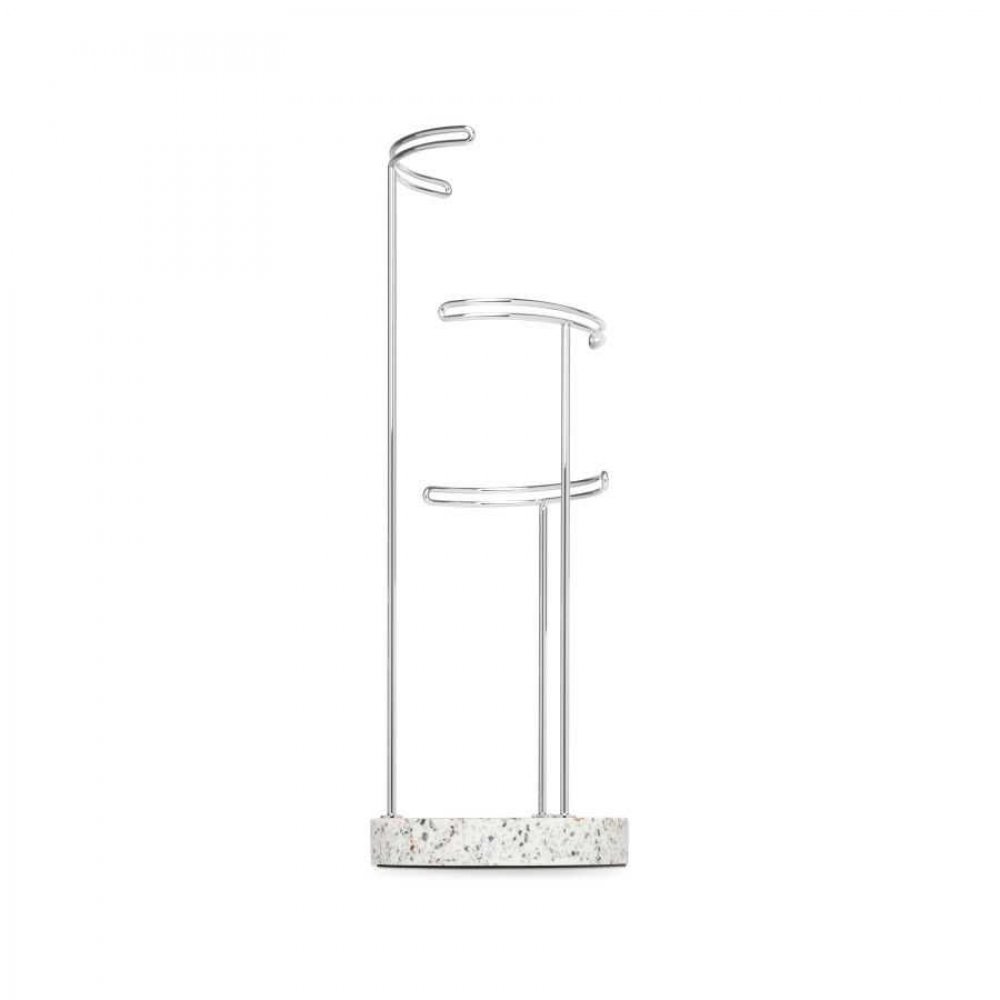 JEWLLERY STAND UMBRA TESORA TERRAZZO GRY/MULT 1009708-1180