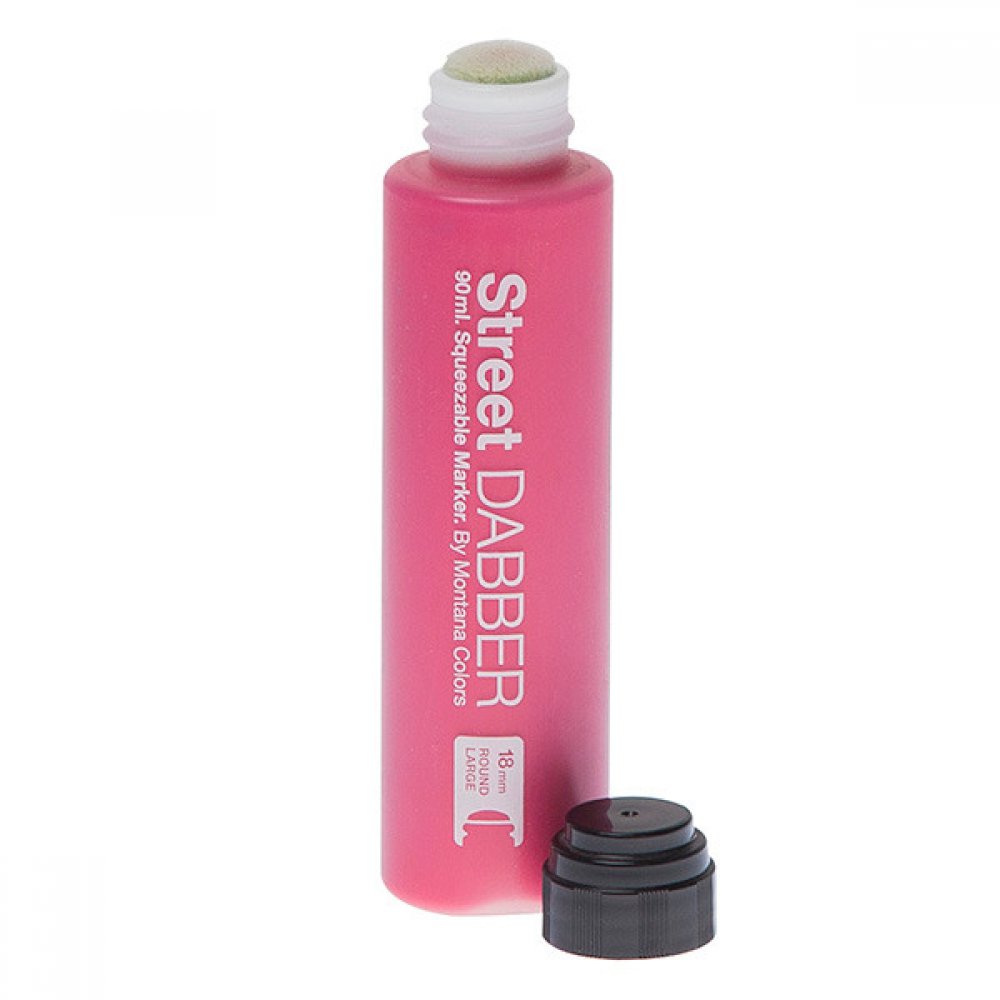 Marker Montana MTN Street Dabber Paint Squeeze Marcador Round Tip 18mm MSDP18.00