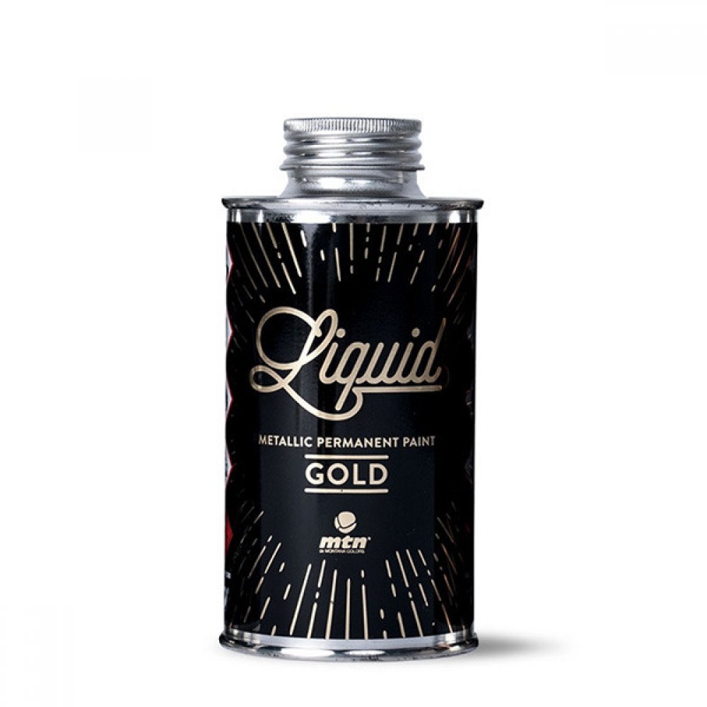 MONTANA MTN Liquid Paint Μπογιά Επαναγεμισμού Metallic/Chrome 200ml MTN.LRQ