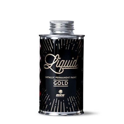 Refill Paint MONTANA MTN Liquid Metallic/Chrome 200ml MTN.LRQ